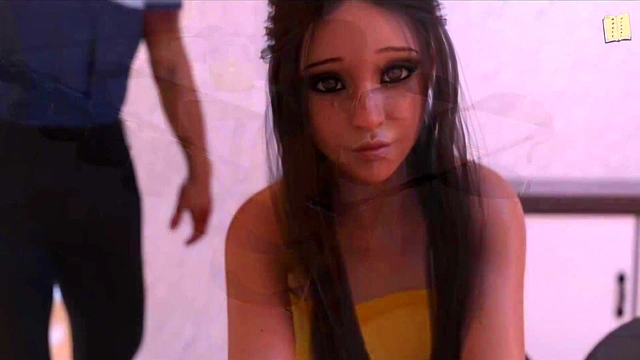 Coach With Big Tits And Ass Tempts Teen Student In Erotic Visual Novel Scene