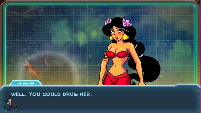 Redheaded Anime Alien With Big Boobs Seduces Robot In Akaburs Hentai Game