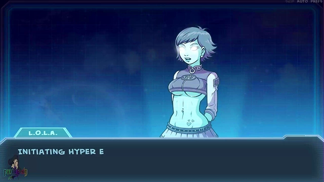 Redheaded Anime Alien With Big Boobs Seduces Robot In Akaburs Hentai Game