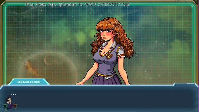 Redheaded Anime Alien With Big Boobs Seduces Robot In Akaburs Hentai Game