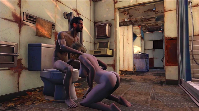 Blonde Fallout 4Charlotte Fucks In The Bathroom For A Hot 3D Anime Release