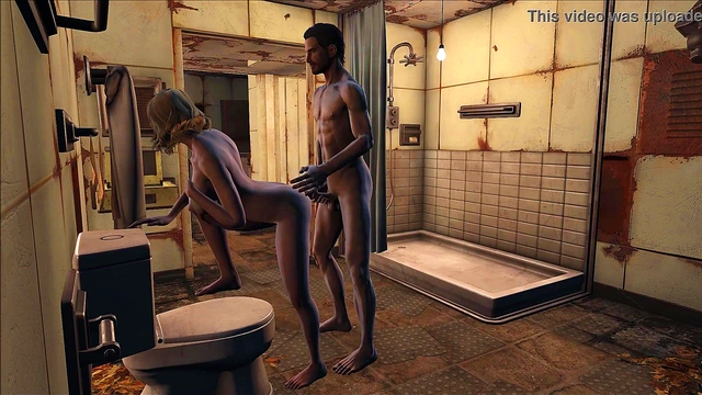 Blonde Fallout 4Charlotte Fucks In The Bathroom For A Hot 3D Anime Release