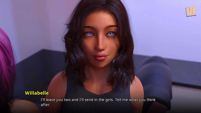 Hot Brunette Teen Meets New Team Members for Erotic College Adventure