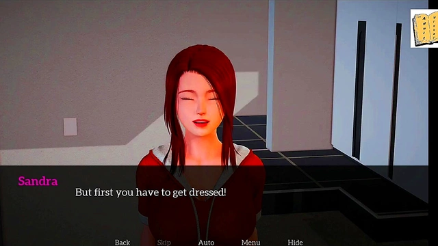 Redhead Teen's Erotic Adventure With Her New Family In Anime Style