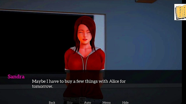 Redhead Teen's Erotic Adventure With Her New Family In Anime Style