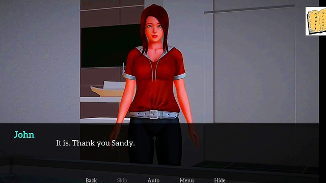 Redhead Teen's Erotic Adventure With Her New Family In Anime Style