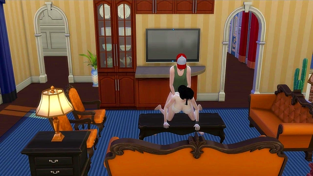 Bulma Joins Goku & Vegeta for Hot Anime Cuckold Action with Master Roshi