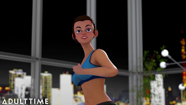 Hentai Step-Sister Rides Cock & Engages in Hot Lesbian Action