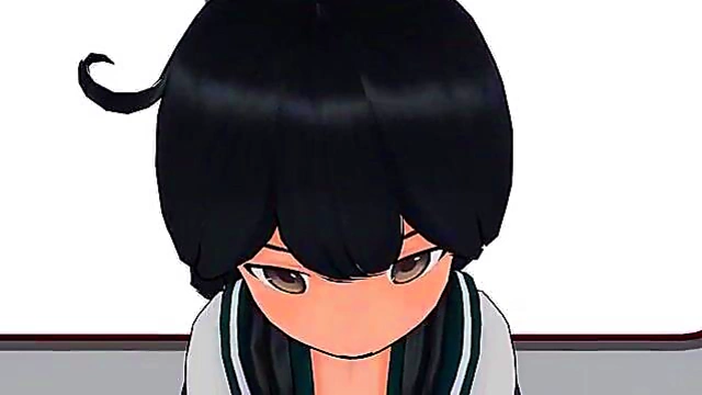 Big-Titted Anime Chick Rides Dick Reverse On Train For Hot Paizuri Action