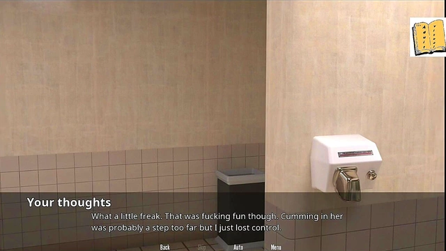 Hot Blonde Gets Fucked In Public Toilet For Big-Cock Vaginal Creampie