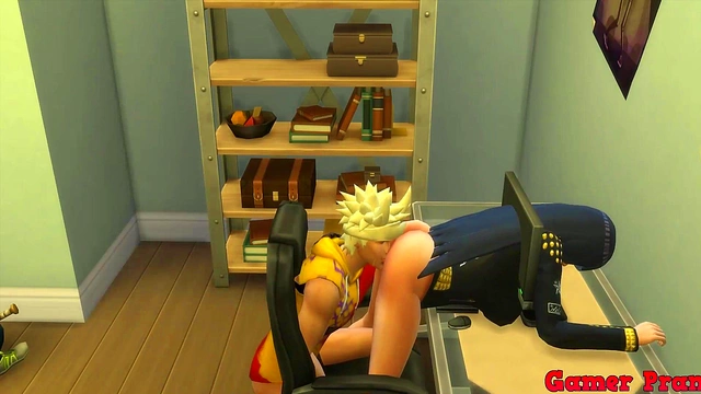 Sakura Gives Into Sasuke's Desires for Wild Anal Sex in Naruto Apartment