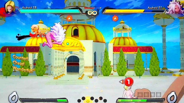 Android 18 Nailed by Cooler in Dragon Ball Z Animated Porn Adventure