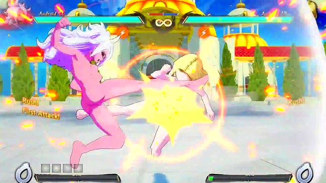 Android 18 Nailed by Cooler in Dragon Ball Z Animated Porn Adventure