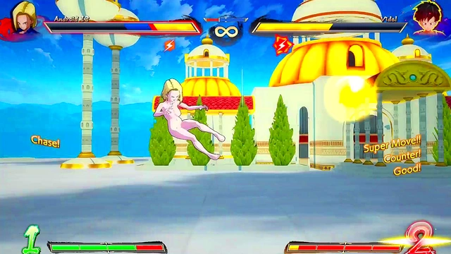 Android 18 Nailed by Cooler in Dragon Ball Z Animated Porn Adventure