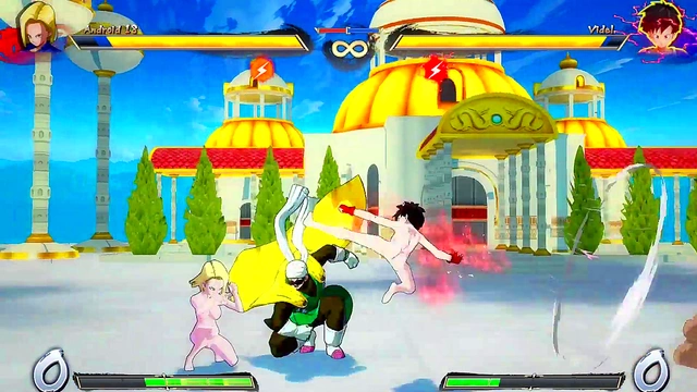 Android 18 Nailed by Cooler in Dragon Ball Z Animated Porn Adventure