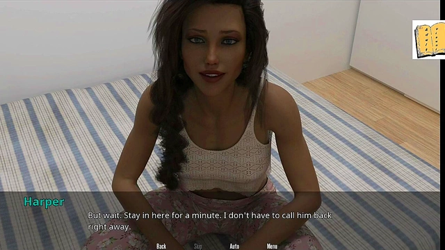 Flirty Teens Harper & Natalie Seduce You In Their College Apartment