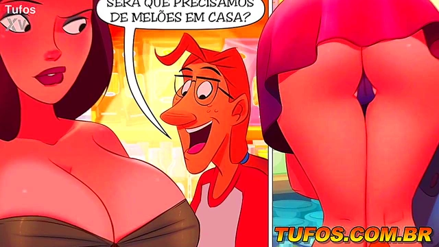 Horny Anime Chick Steals Chocolate for Naughty Boquete Sex Session