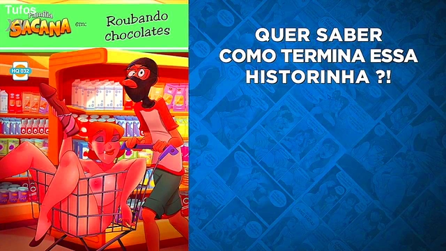 Horny Anime Chick Steals Chocolate for Naughty Boquete Sex Session