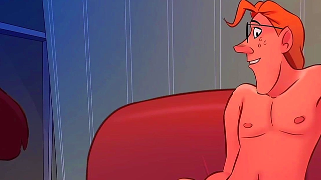 Naughty Anime Duo Gets Caught in Forbidden Room for Hot Sex Scene