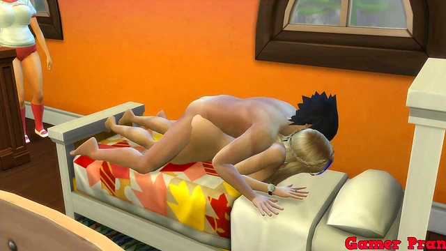 Sakura Catches Sasuke Fucking Her Friend Hard With Anal & Blowjob Action