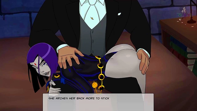 Horny Catwoman & Wonder Woman Lick Blonde Harley Quinn's ASS in DC Anime Scene