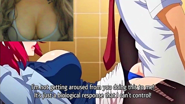 Huge-Cocked Student Fucks Busty Teacher for Semen-Filled Creampie Anime Action