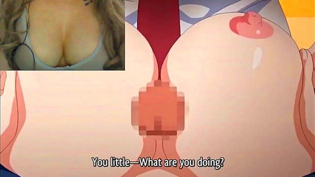 Huge-Cocked Student Fucks Busty Teacher for Semen-Filled Creampie Anime Action