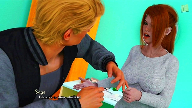 Redhead College Chick Rides Big Dick In Amateur 3D Hentai Visual Novel Sex Game Walkthrough