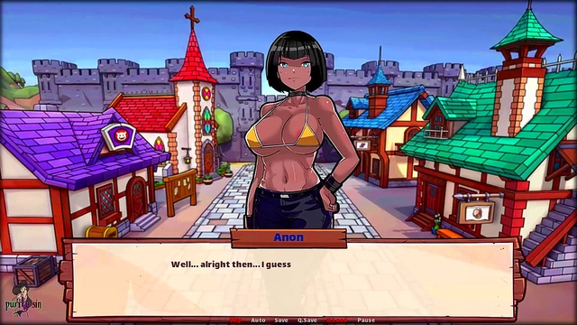 Blonde & Ebony Farmgirls Meet Monster Boys for Busty Fun at Breeding Barn