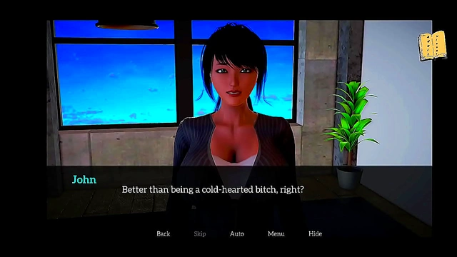 Amateur 3D Hentai Couple Engages in Erotic Visual Novel Sex Game Walkthrough