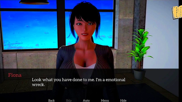 Amateur 3D Hentai Couple Engages in Erotic Visual Novel Sex Game Walkthrough