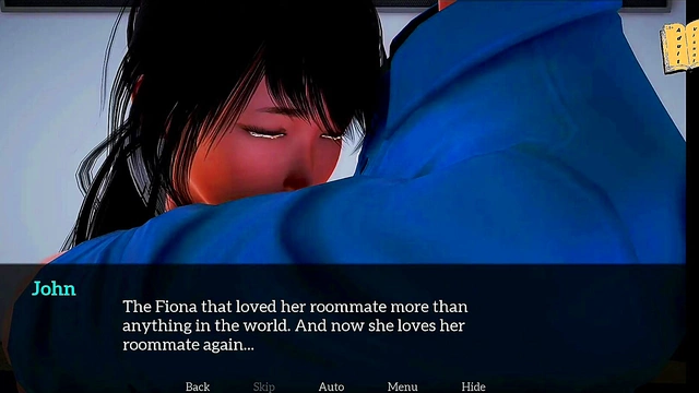 Amateur 3D Hentai Couple Engages in Erotic Visual Novel Sex Game Walkthrough
