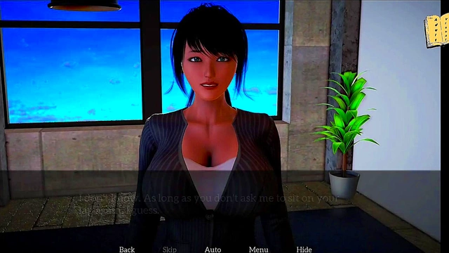 Amateur 3D Hentai Couple Engages in Erotic Visual Novel Sex Game Walkthrough