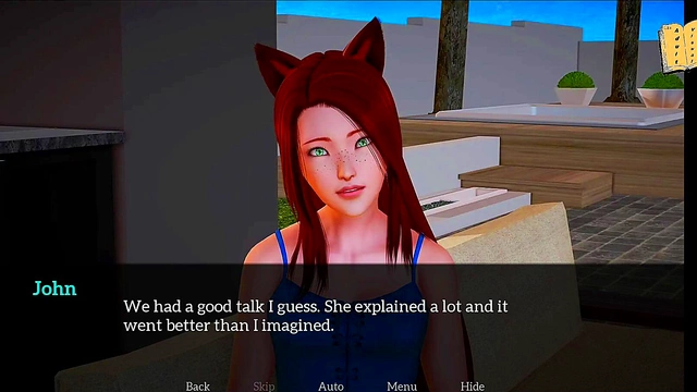 Amateur 3D Hentai Couple Engages in Erotic Visual Novel Sex Game Walkthrough