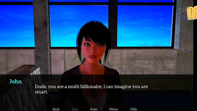 Amateur 3D Hentai Couple Engages in Erotic Visual Novel Sex Game Walkthrough