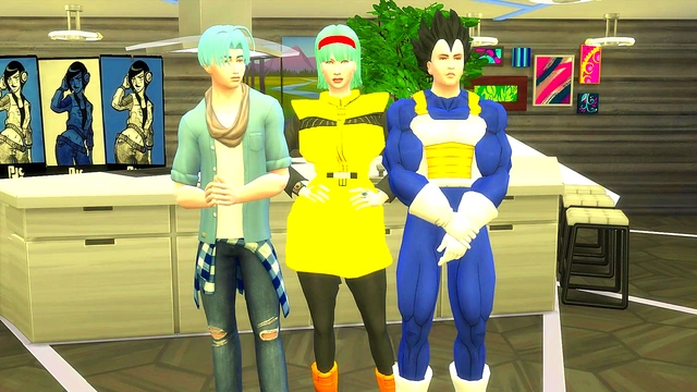 Stepmom Bulma Catches Stepson Masturbating & Teaches Him Hardcore Sex Lessons