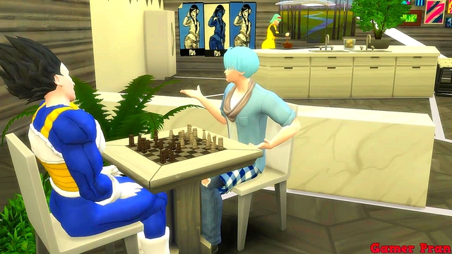 Stepmom Bulma Catches Stepson Masturbating & Teaches Him Hardcore Sex Lessons