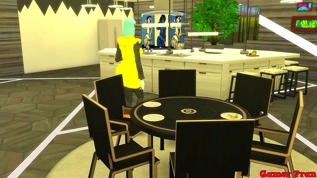 Stepmom Bulma Catches Stepson Masturbating & Teaches Him Hardcore Sex Lessons