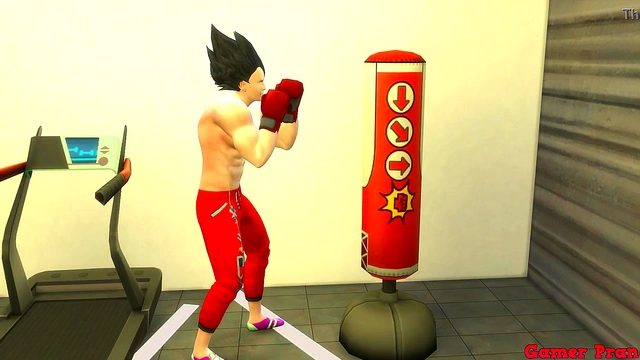 Stepmom Bulma Catches Stepson Masturbating & Teaches Him Hardcore Sex Lessons