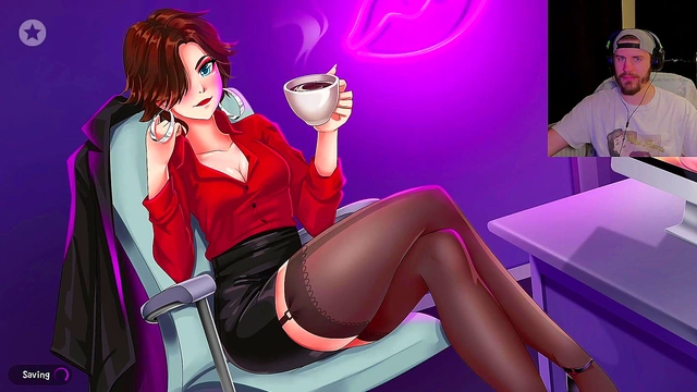 Catgirl Fucks CEO in Doggy Style During Concert Bathroom Session