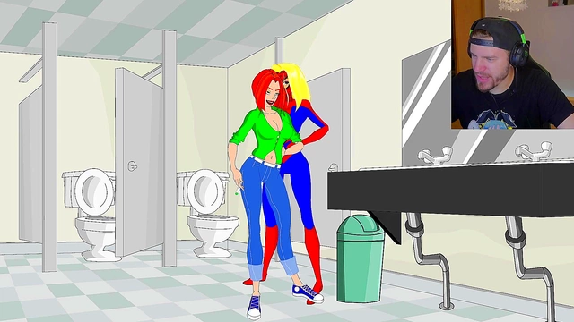 Spider-Man & Mary-Jane’s Steamy Hentai Adventure Ends in Pussy Fucking Creampie