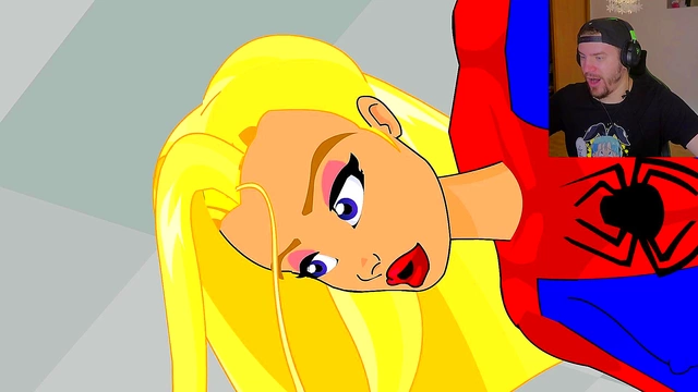 Spider-Man & Mary-Jane’s Steamy Hentai Adventure Ends in Pussy Fucking Creampie