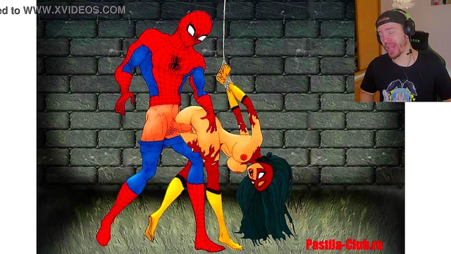 Spider-Man & Mary-Jane’s Steamy Hentai Adventure Ends in Pussy Fucking Creampie