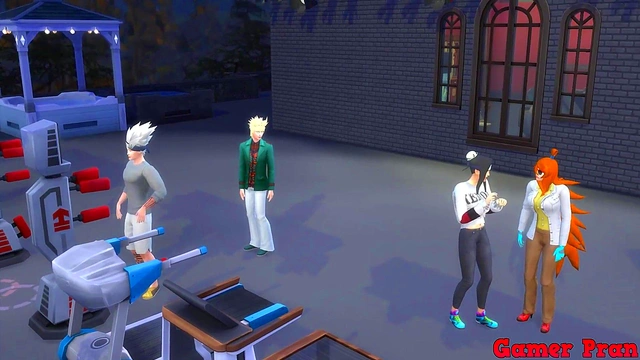 Hinata Comforts Sad Kakashi With Hardcore Naruto Anime Sex Session