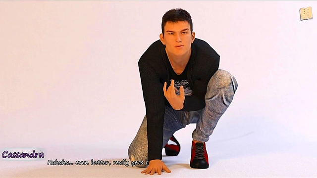 Redhead Teen Jessy Shows Off Big Ass & Tits in Erotic Hentai Party Game Walkthrough