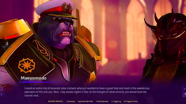 Pirate Waifu Milf With Giant Boobs Fucks Alien Robot In Steamy Anime Scene