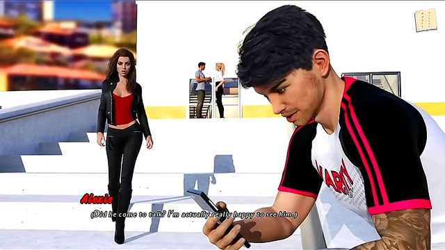 Hot Blonde & Brunette Teens Enjoy Big-Ass Action in 3D Hentai Cartoon Ecstasy