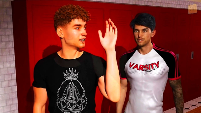 Hot Blonde & Brunette Teens Enjoy Big-Ass Action in 3D Hentai Cartoon Ecstasy