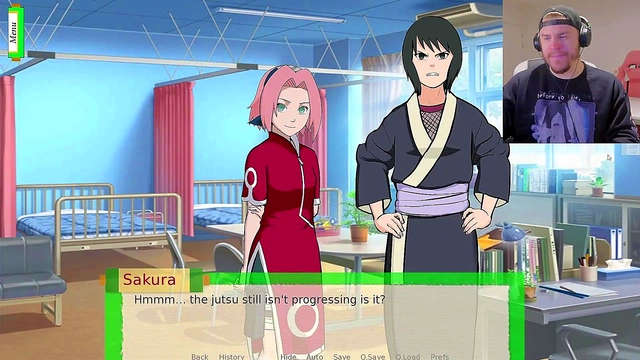 Naruto Anime Girls Engage in BDSM Threesome with Doggy Style Action