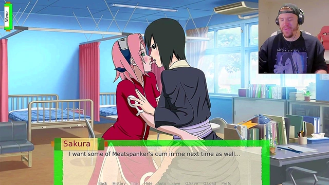 Naruto Anime Girls Engage in BDSM Threesome with Doggy Style Action